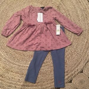 Calvin Klein logo toddler set